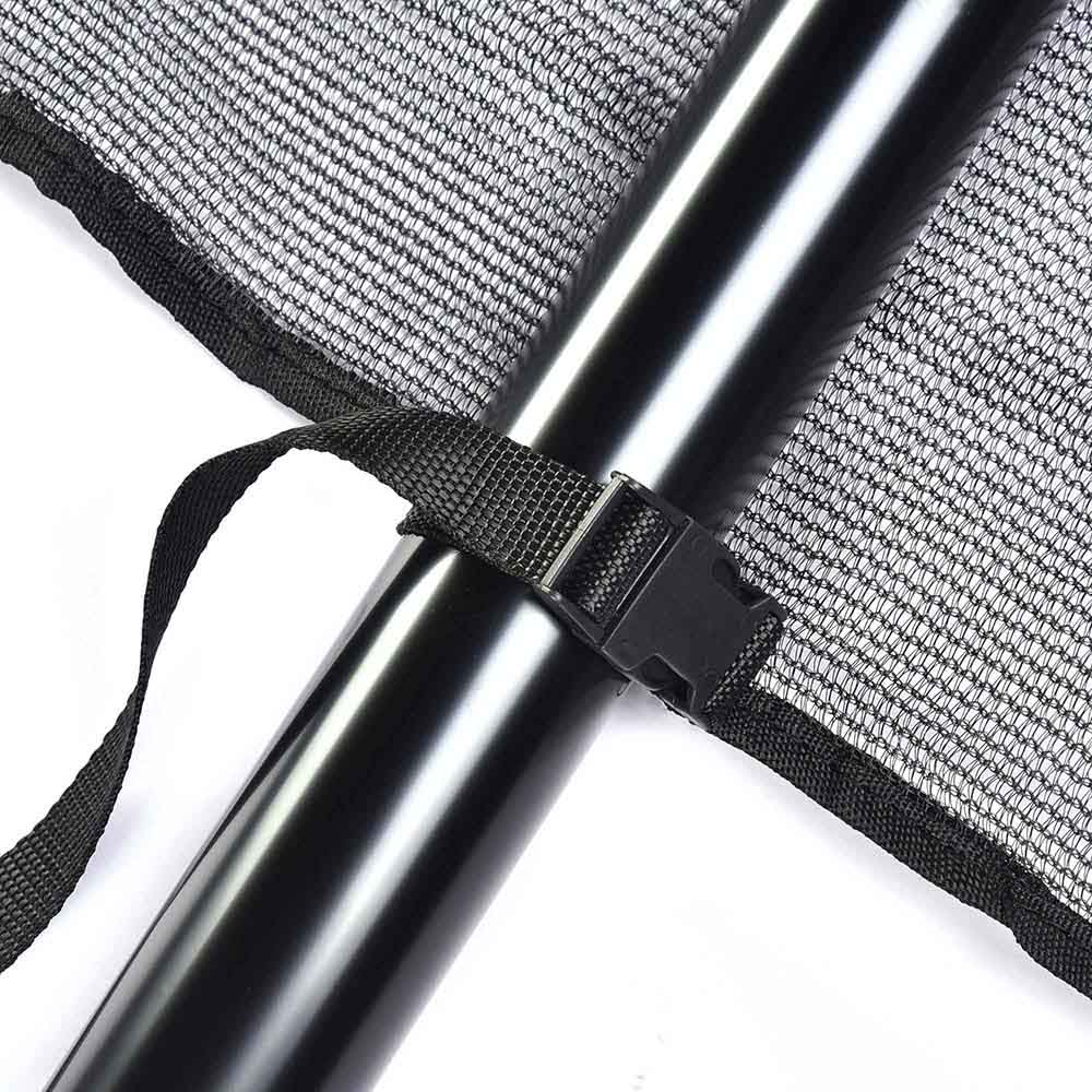 Yescom 15ft Trampoline Safety Net with 8 Poles