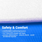 Yescom 14 Foot Trampoline Part Safety Pad Blue Padding