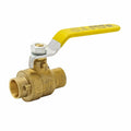 Manual 2-Way Ball Valve,Sweat,Brass