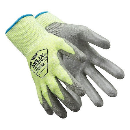 Knit Gloves, Cut Level A2 ,Polyurethane ,Textured ,S 1 PR