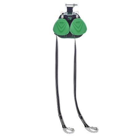 V-TEC(R) EDGE Self Retracting Lifeline, D-Ring, Steel, 2 Leg(s), 310 lb Weight Capacity