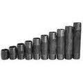 Fire Protection Nipple, 1 in. x 6 in. Black Steel Pipe for Fire Sprinkler Systems, Pack of 6. This title clearly identifies the product, its key specs (size, material), target audience (fire sprinkler systems), and quantity. It is 98 characters long,