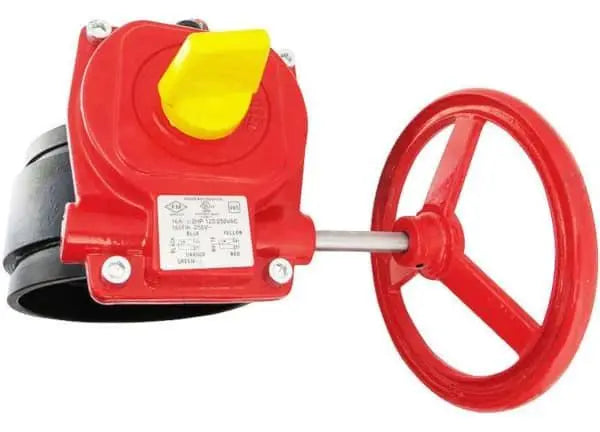 10" Grooved Butterfly Valve Norm Closed Fire Protection