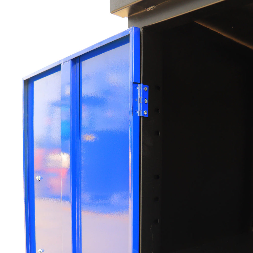 10ft Garage Storage Cabinet with 18 Drawers & 2 Cabinets