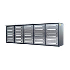 10ft Workbench Storage Cabinet with 30 Drawers