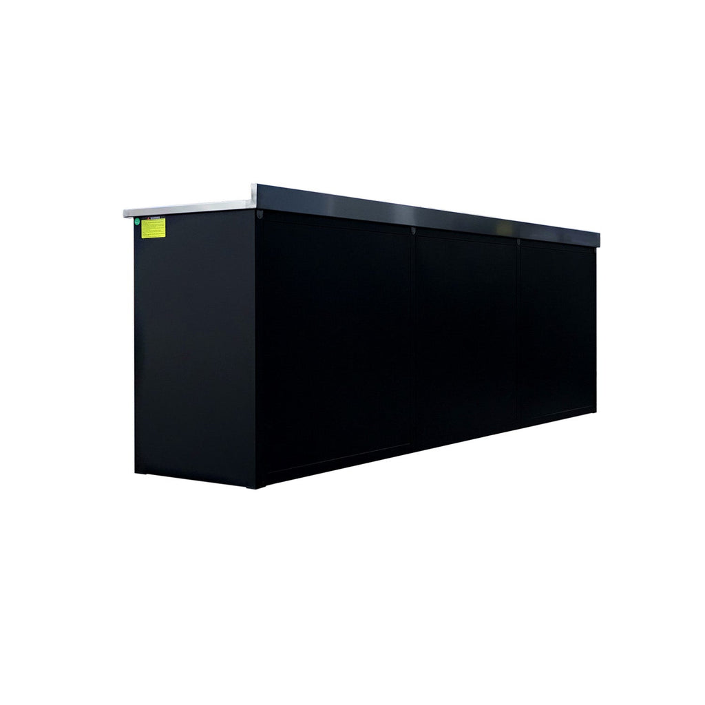 10ft Garage Storage Cabinet with 18 Drawers & 2 Cabinets