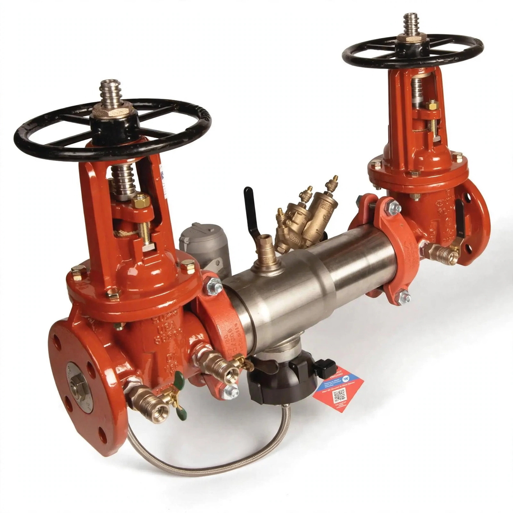Ames 3 Inch OSY Reduced Pressure Backflow Preventer Valve SKU 3RPOSY