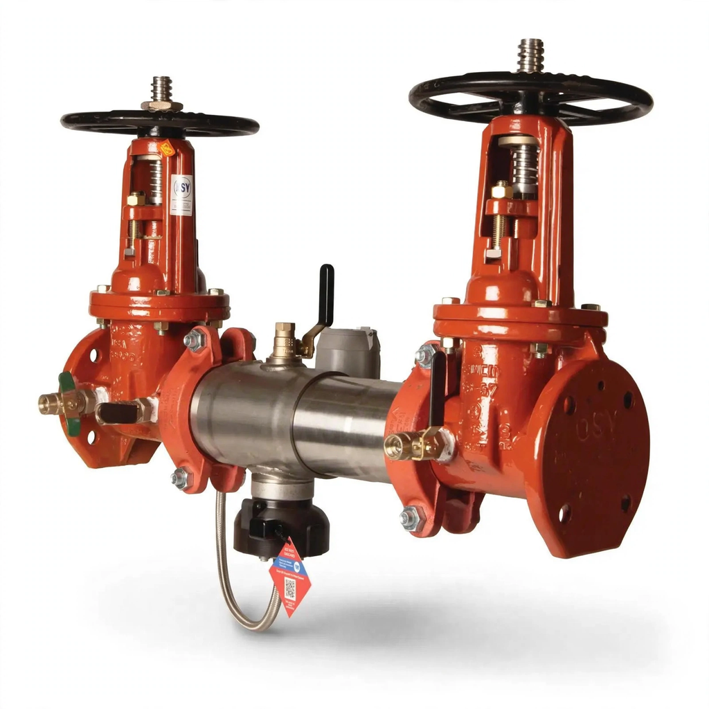 Ames 3 Inch OSY Reduced Pressure Backflow Preventer Valve SKU 3RPOSY