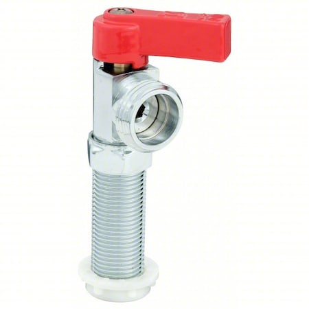 Washing Machine Valve,1/2 In,Red
