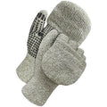 Cold Weather Mittens, PVC Dotted Palm, Gray, L