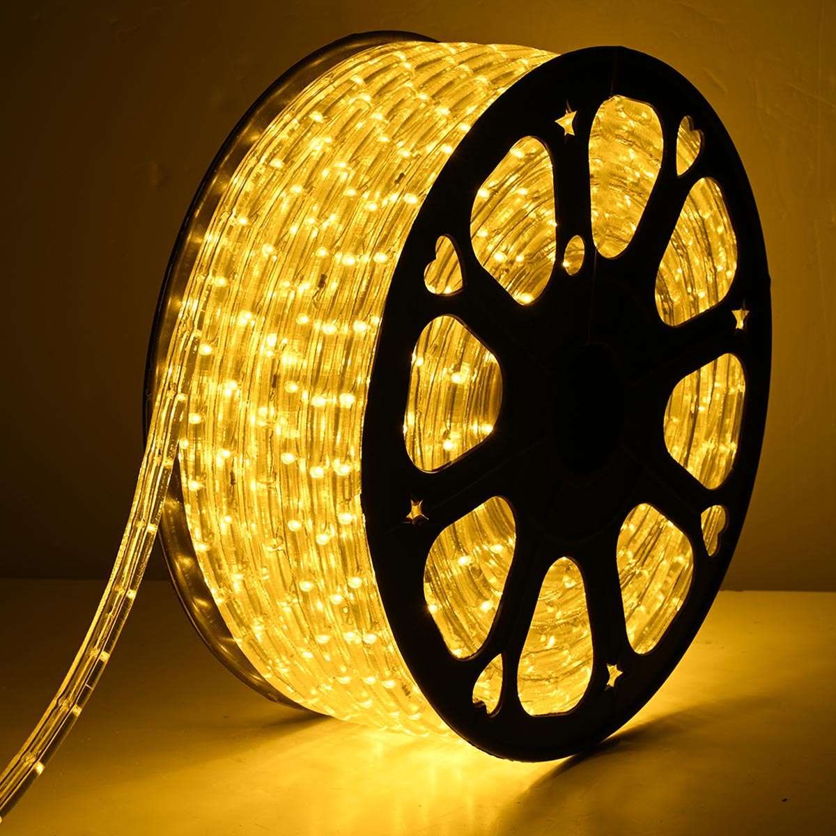 Yescom LumeVine Commercial Rope Light - 120V, 1/2"(13mm), Warm White
