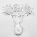Yescom PVC Christmas Lighting Wall-Mounting Clips 1/2" 50 Pcs