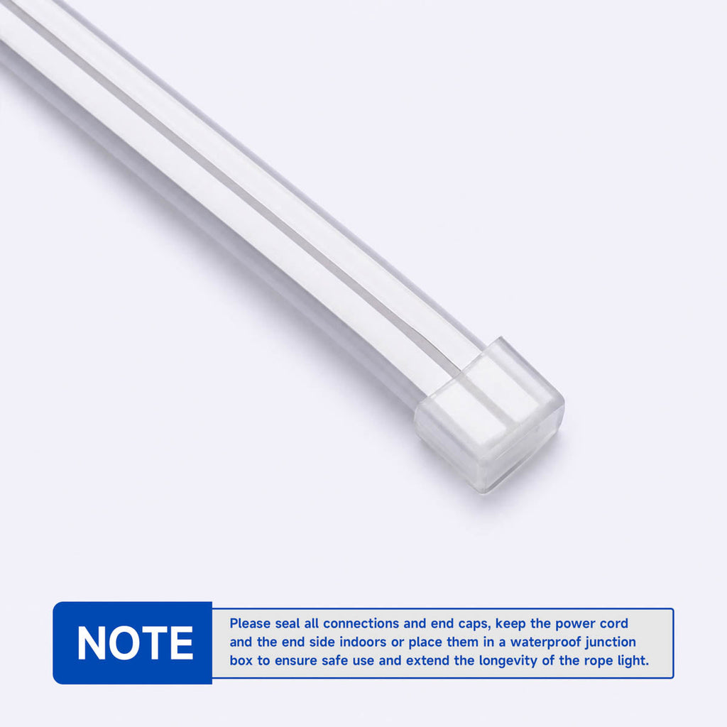 Yescom LED Neon Splice Kit 2-Wire Connectors & Pins 10-Set 14x7mm