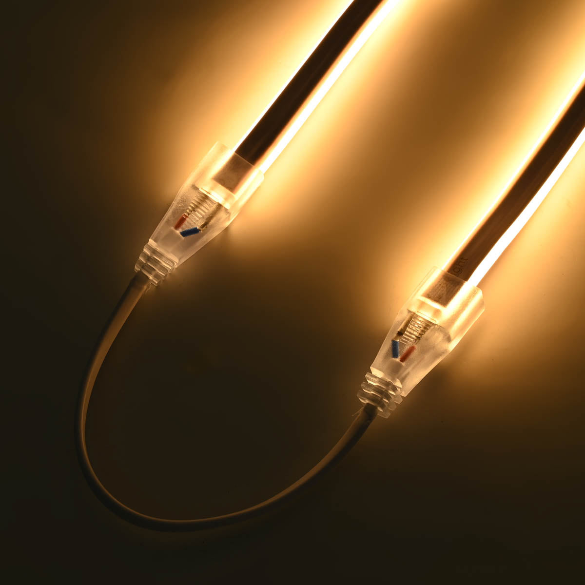Yescom LED Neon Splice Kit 2-Wire Connectors & Pins 10-Set 14x7mm