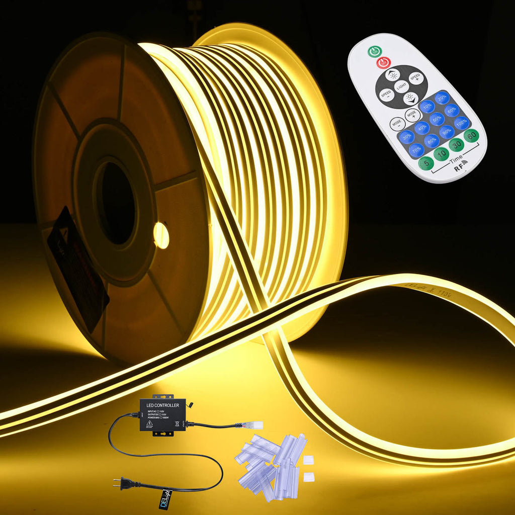 Yescom BiLume 2700K Neon Rope Light RF Control 120V Outdoor IP65