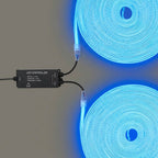 Yescom 110V LED Controller & RF Remote for Neon Rope Light RGBW