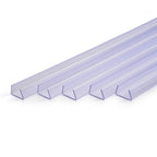 Yescom 3ft 11/16in. Plastic U-Channels Set(5) - for RGBW Neon Rope Lights