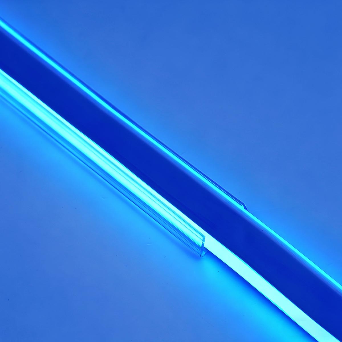 Yescom 3ft 11/16in. Plastic U-Channels Set(5) - for RGBW Neon Rope Lights