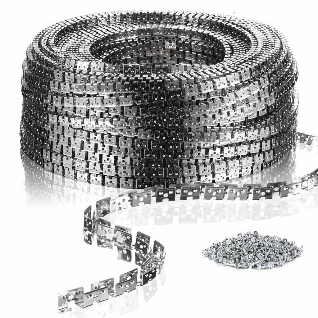 Yescom 328ft 8x11mm Stainless Steel Flexible Clip Channel - For RGBW Neon