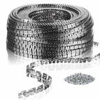 Yescom 328ft 8x11mm Stainless Steel Flexible Clip Channel - For RGBW Neon