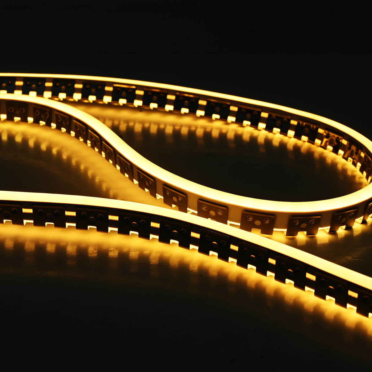 Yescom 328ft 6x12mm Stainless Steel Flexible Clip Channel - For 2700K Neon