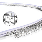 Yescom 328ft 8x11mm Stainless Steel Flexible Clip Channel - For RGBW Neon