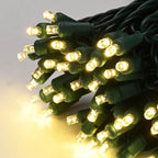 Yescom LED String Lights Sample - C9, 5mm Wide Angle Conical LED