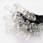 Yescom 120V Commercial String Lights ST38-Bulb 2700K 200ft - (4x)50ft