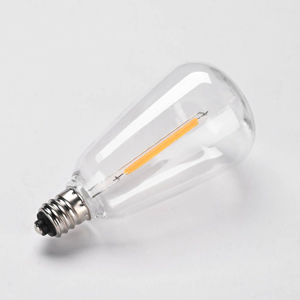 Yescom 120V Commercial String Lights ST38-Bulb 2700K 200ft - (4x)50ft