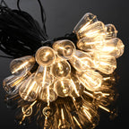 Yescom 120V Commercial String Lights ST38-Bulb 2700K 200ft - (4x)50ft