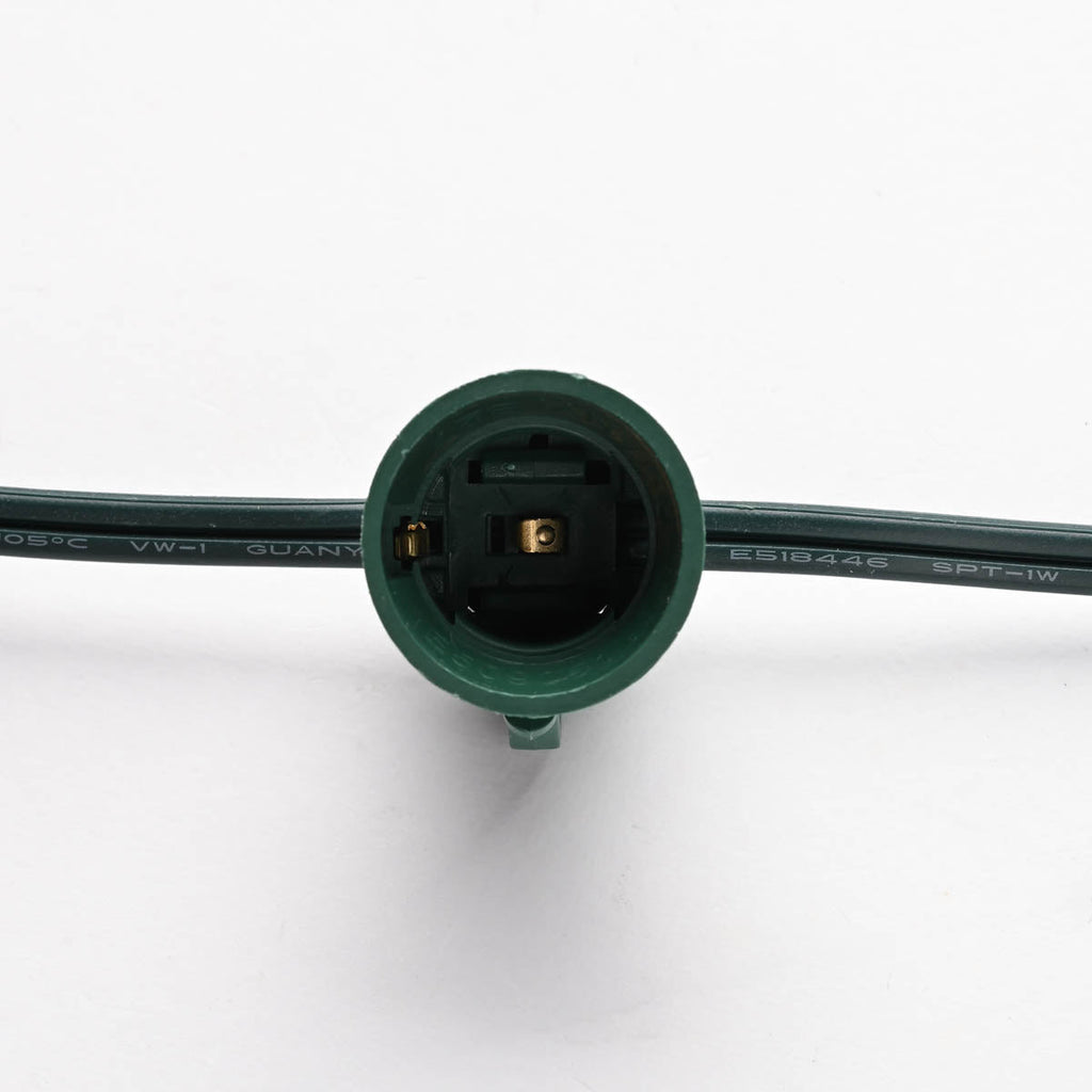Yescom Commercial C9 Stringer Light with Sockets & Spool SPT-1W