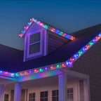 Yescom 100ft Multicolor Outdoor C9 Christmas Light String for Roofline