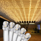 Yescom Commercial Icicle Lights 120V - 29.5', 10Strands, 9,000 5mm LEDs