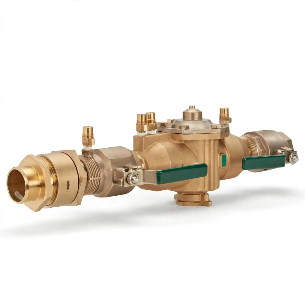 4000B Brass Backflow Preventer With Ball Valves 1/2"