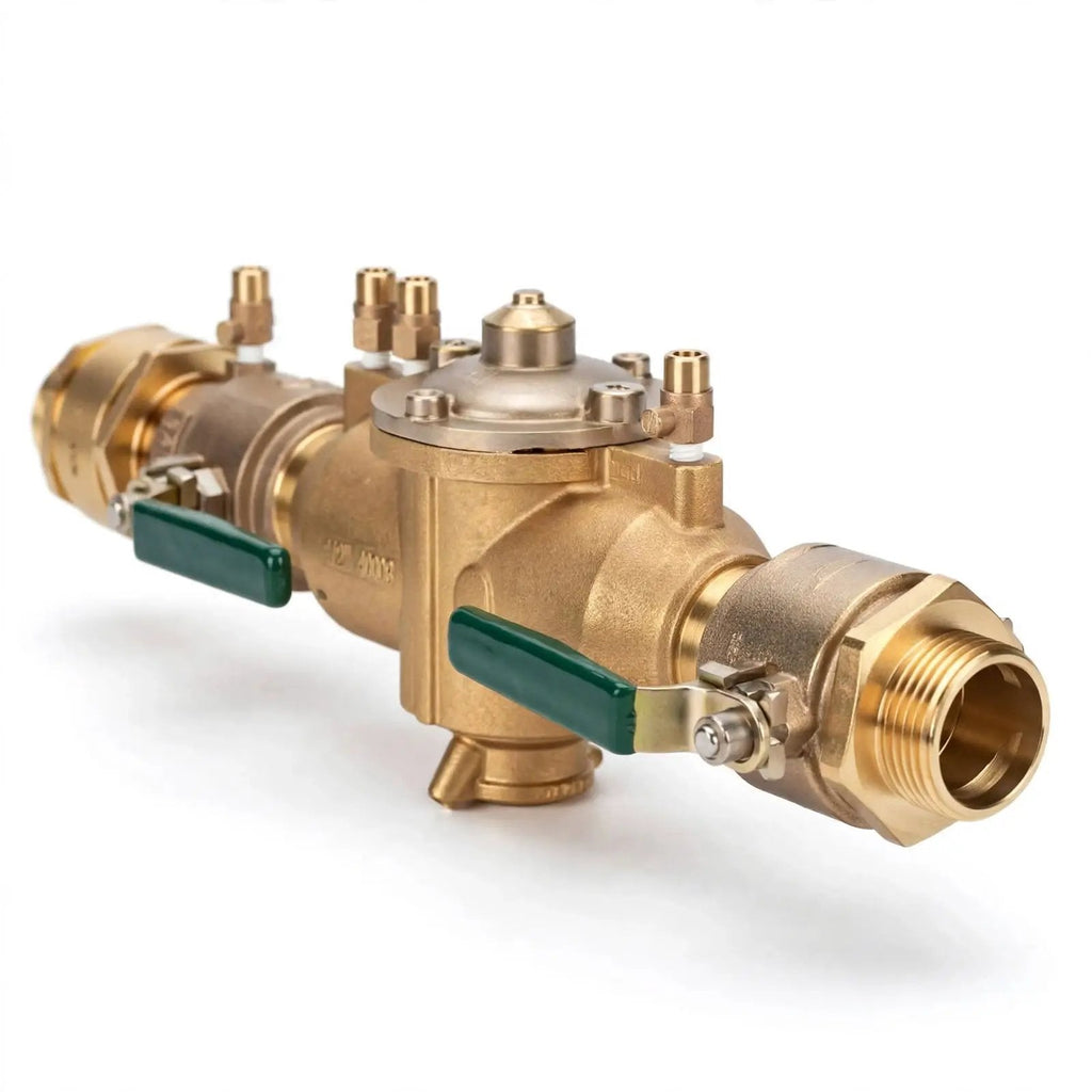 4000B Brass Backflow Preventer With Ball Valves 1/2"
