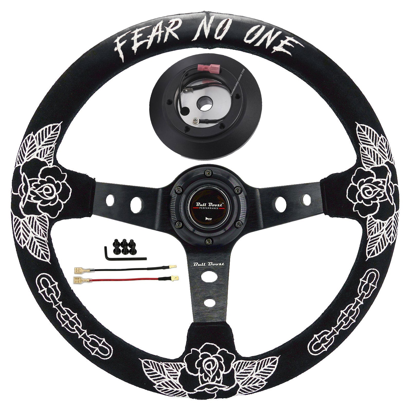 BW Rose Steering Wheel Short Hub Adapter Kit For Acura Honda Accord Civic CR-Z RSX