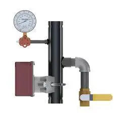 Viking 1.25" Floor EasyPac Test and Drain Assembly for Fire Safety