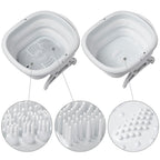 Yescom Collapsible Foot Soaking Tub Spa Bucket with Cover