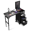 Byootique Makeup Artist Hairstylist Nail Table Workstation (Lefty & Righty)