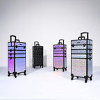 Byootique 4 in 1 Rolling Makeup Case Aluminum Keylock