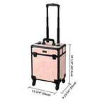 Byootique CoyoteButtes Cosmetology Rolling Case Makeup Case