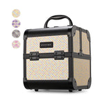 Byootique Art Deco Cube Makeup Box Cosmetic Case