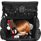 Byootique Cosmetology Hair Stylist Rolling Case with Backpack