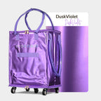 Byootique Shopper Bag with (5)Wheels & (3)Handles Rolling Grocery Tote
