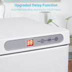 Yescom 23L Heated Towel Warmer UV Sterilizer Cabinet 2-Layer