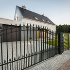14x6 ft Steel Sliding Driveway Gate