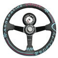 350mm Steering Wheel + Short Hub Adapter Kit For Mazda Miata RX-7 RX-8 MX-3 MX-6