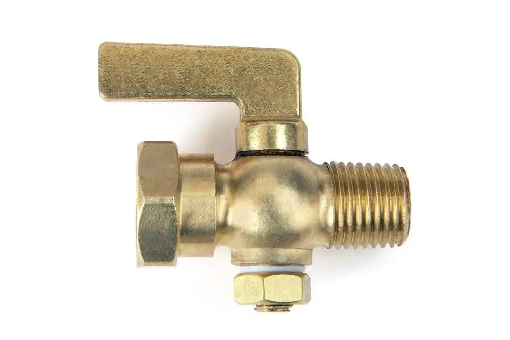 1/4" MXF Petcock Valve for Fluid Control Solutions
