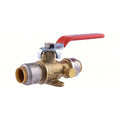 Ball Valve,2-Way,5.4 in L,1/2 in Sz