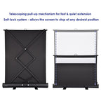 InstaHibit Floor-Standing Pop Up Projector Screen 60" 4:3